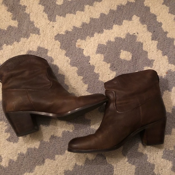 Dress Boots Frye Jolene Pull On Leather Boot Ankle Boots Frye